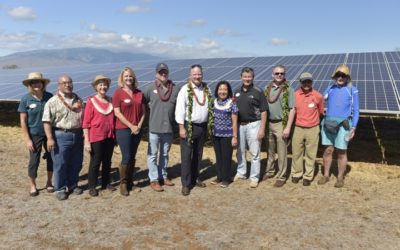 Maui’s First Solar Farms Blessed